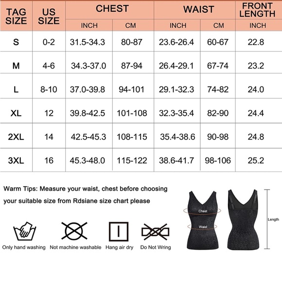 🆕 Shapewear Tummy Control Camisoles with Built in Bra Firm-Control Tank - Picture 3 of 3